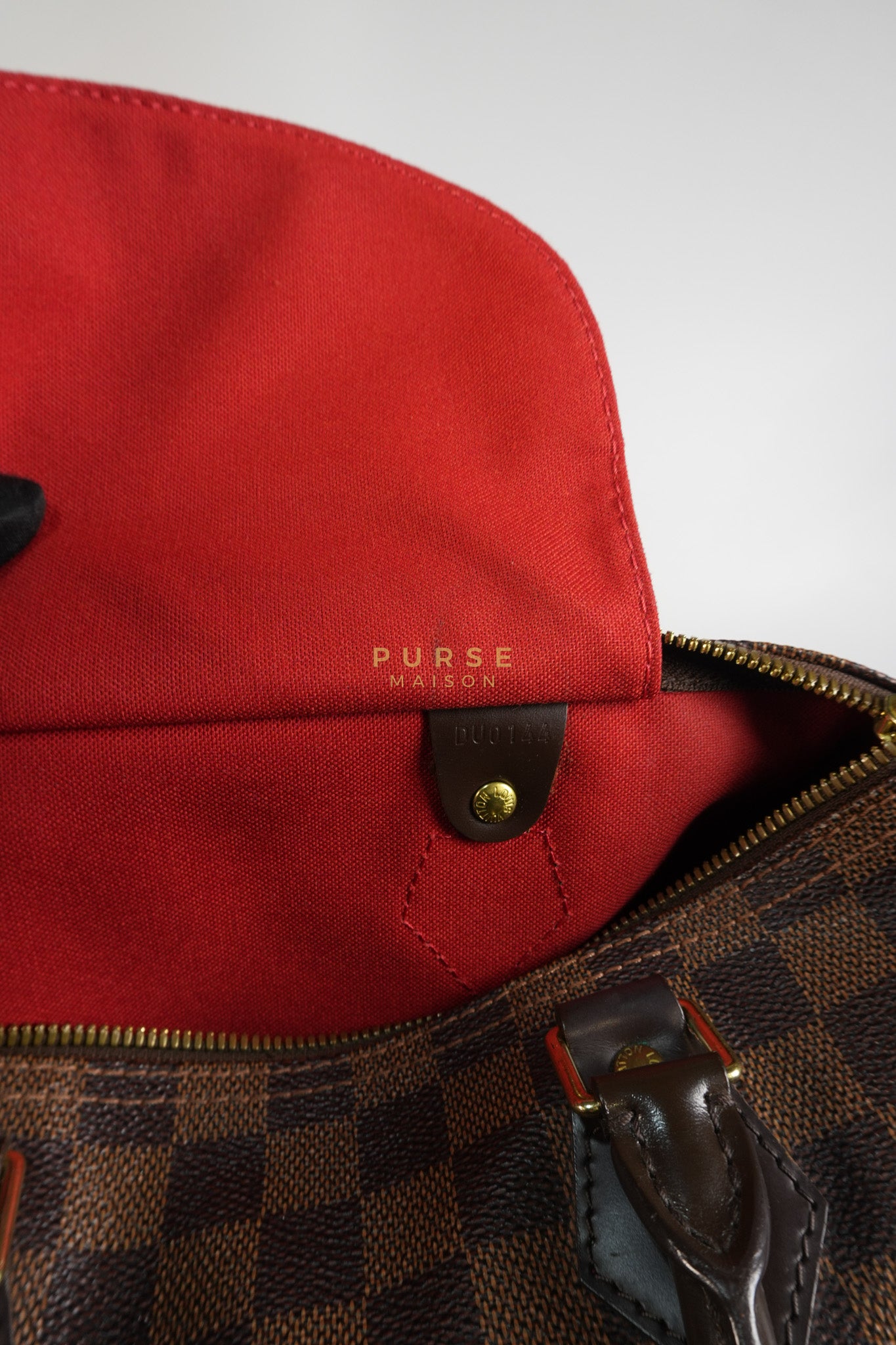 Speedy 30 in Damier Ebene Canvas (Date Code: DU0144) | Purse Maison Luxury Bags Shop