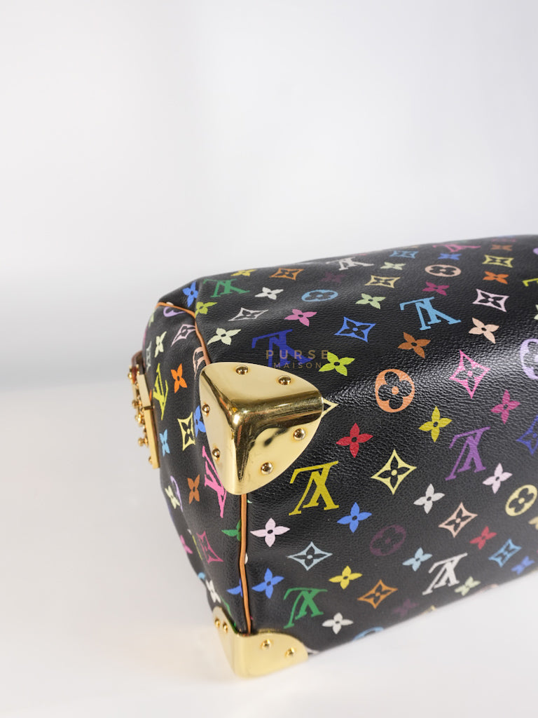 Speedy 30 Murakami Multicolor Canvas (Date Code: SP2009) with MSD Hot Stamp | Purse Maison Luxury Bags Shop