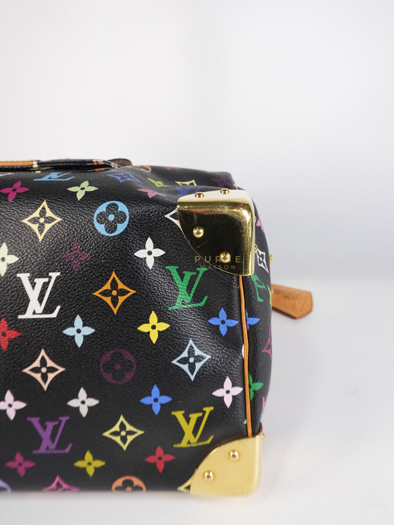 Speedy 30 Murakami Multicolor Canvas (Date Code: SP2009) with MSD Hot Stamp | Purse Maison Luxury Bags Shop
