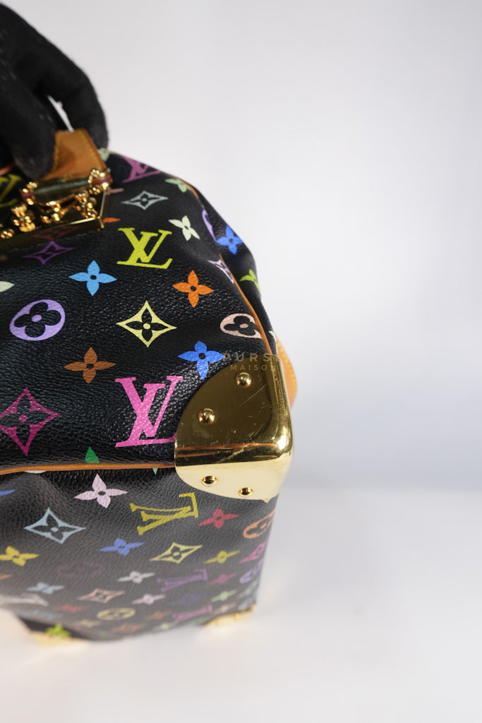Speedy 30 Murakami Multicolor Canvas (Date Code: SP2009) with MSD Hot Stamp | Purse Maison Luxury Bags Shop