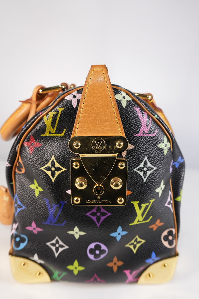 Speedy 30 Murakami Multicolor Canvas (Date Code: SP2009) with MSD Hot Stamp | Purse Maison Luxury Bags Shop