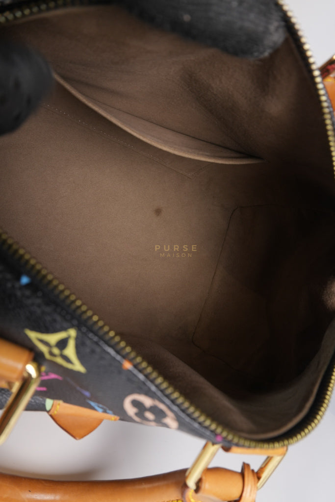 Speedy 30 Murakami Multicolor Canvas (Date Code: SP2009) with MSD Hot Stamp | Purse Maison Luxury Bags Shop