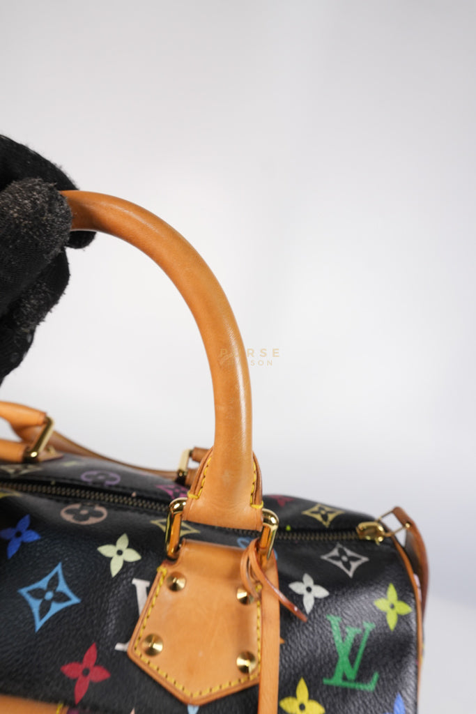 Speedy 30 Murakami Multicolor Canvas (Date Code: SP2009) with MSD Hot Stamp | Purse Maison Luxury Bags Shop