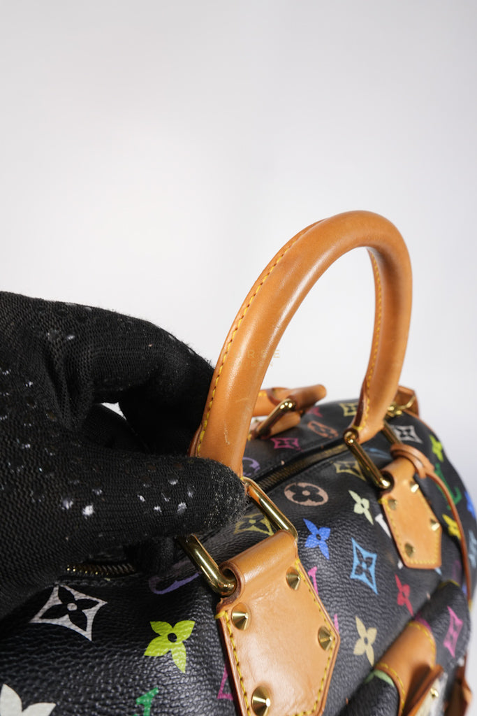 Speedy 30 Murakami Multicolor Canvas (Date Code: SP2009) with MSD Hot Stamp | Purse Maison Luxury Bags Shop