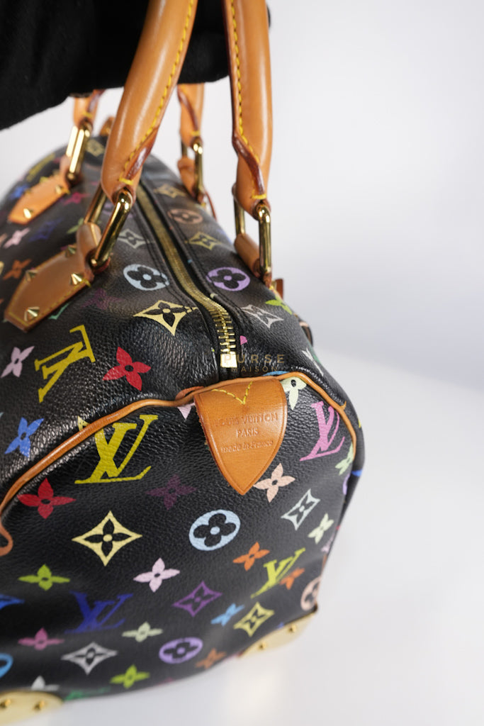 Speedy 30 Murakami Multicolor Canvas (Date Code: SP2009) with MSD Hot Stamp | Purse Maison Luxury Bags Shop