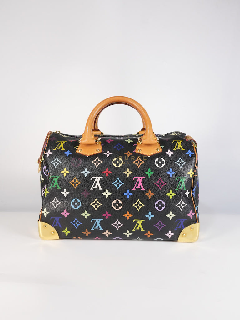 Speedy 30 Murakami Multicolor Canvas (Date Code: SP2009) with MSD Hot Stamp | Purse Maison Luxury Bags Shop