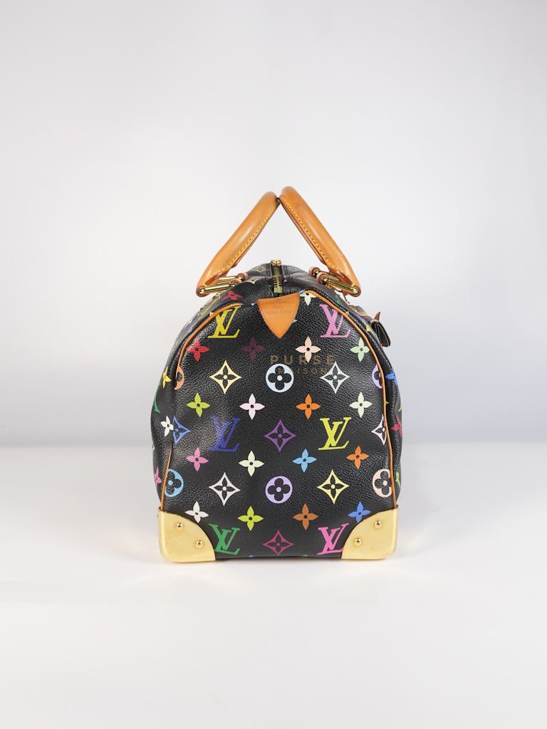 Speedy 30 Murakami Multicolor Canvas (Date Code: SP2009) with MSD Hot Stamp | Purse Maison Luxury Bags Shop