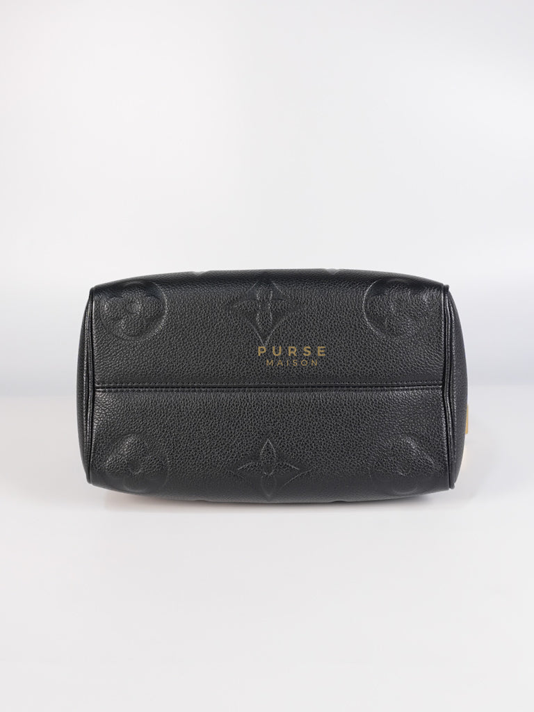 Speedy Bandoulier 20 Black Empreinte Leather (Microchip) | Purse Maison Luxury Bags Shop