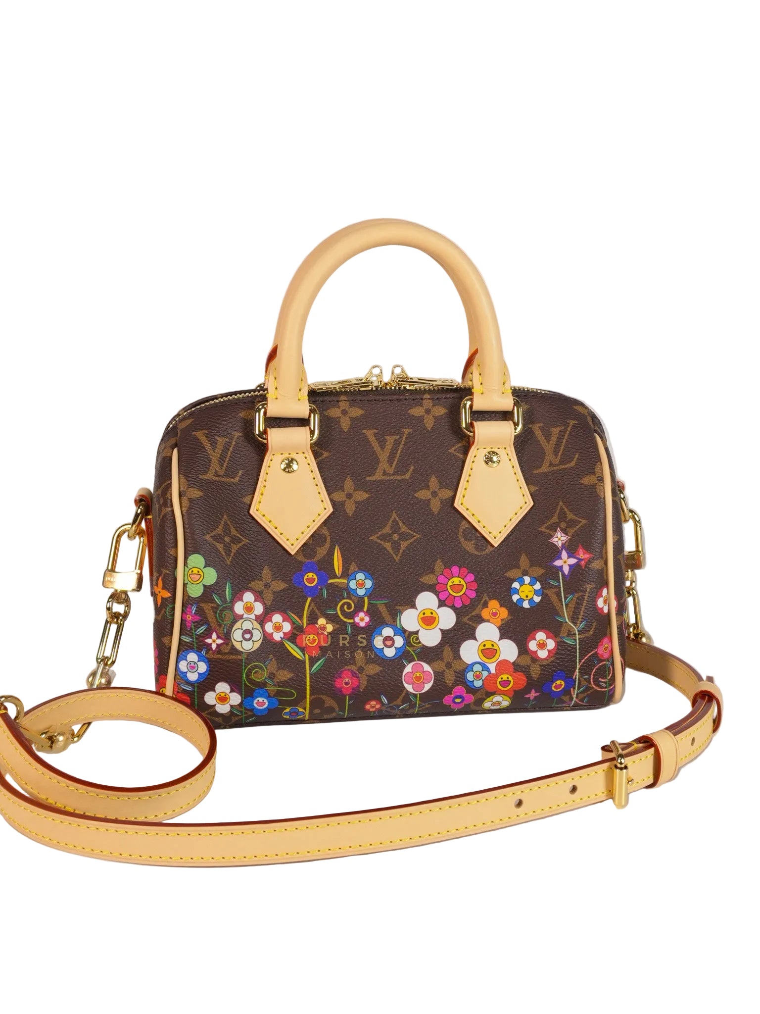 Speedy 20 x Murakami Small in Brown Microchip PM429 | Purse