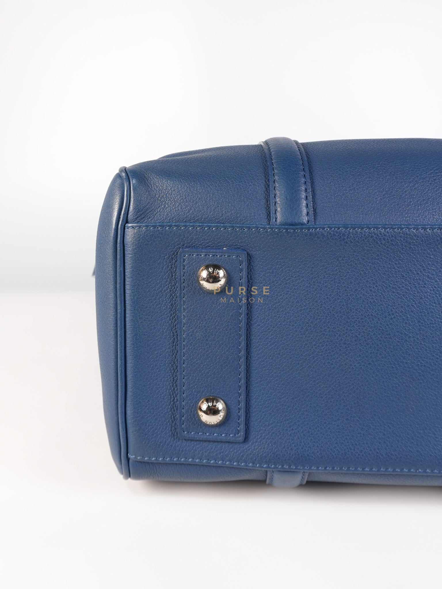 Speedy Sofia Coppola PM in Blue Ocean Calfskin Leather Crossbody Bag (Date Code: TR1143) | Purse Maison Luxury Bags Shop