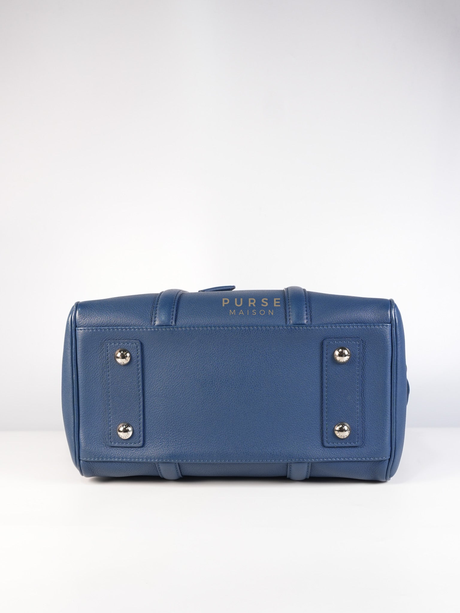 Speedy Sofia Coppola PM in Blue Ocean Calfskin Leather Crossbody Bag (Date Code: TR1143) | Purse Maison Luxury Bags Shop