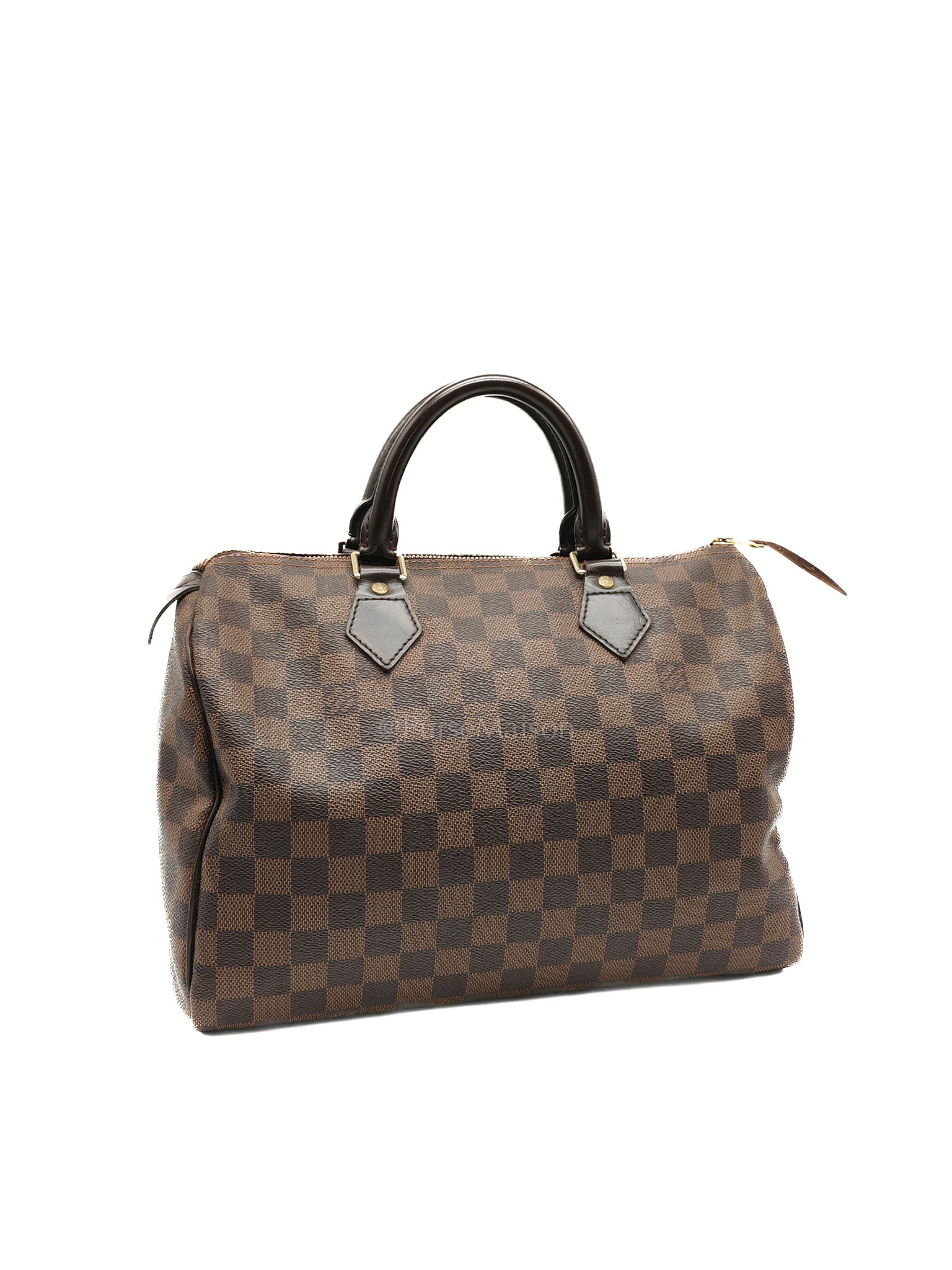 Louis Vuitton Speedy 30 in Damier Ebene Canvas (Date Code: DU0131)