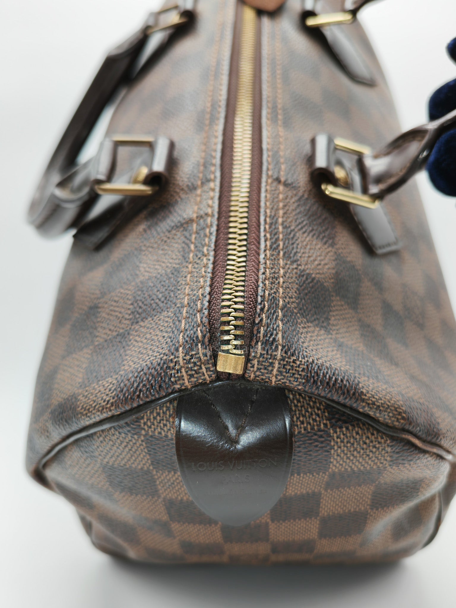 Louis Vuitton Speedy 30 in Damier Ebene Canvas (Date Code: DU0131)
