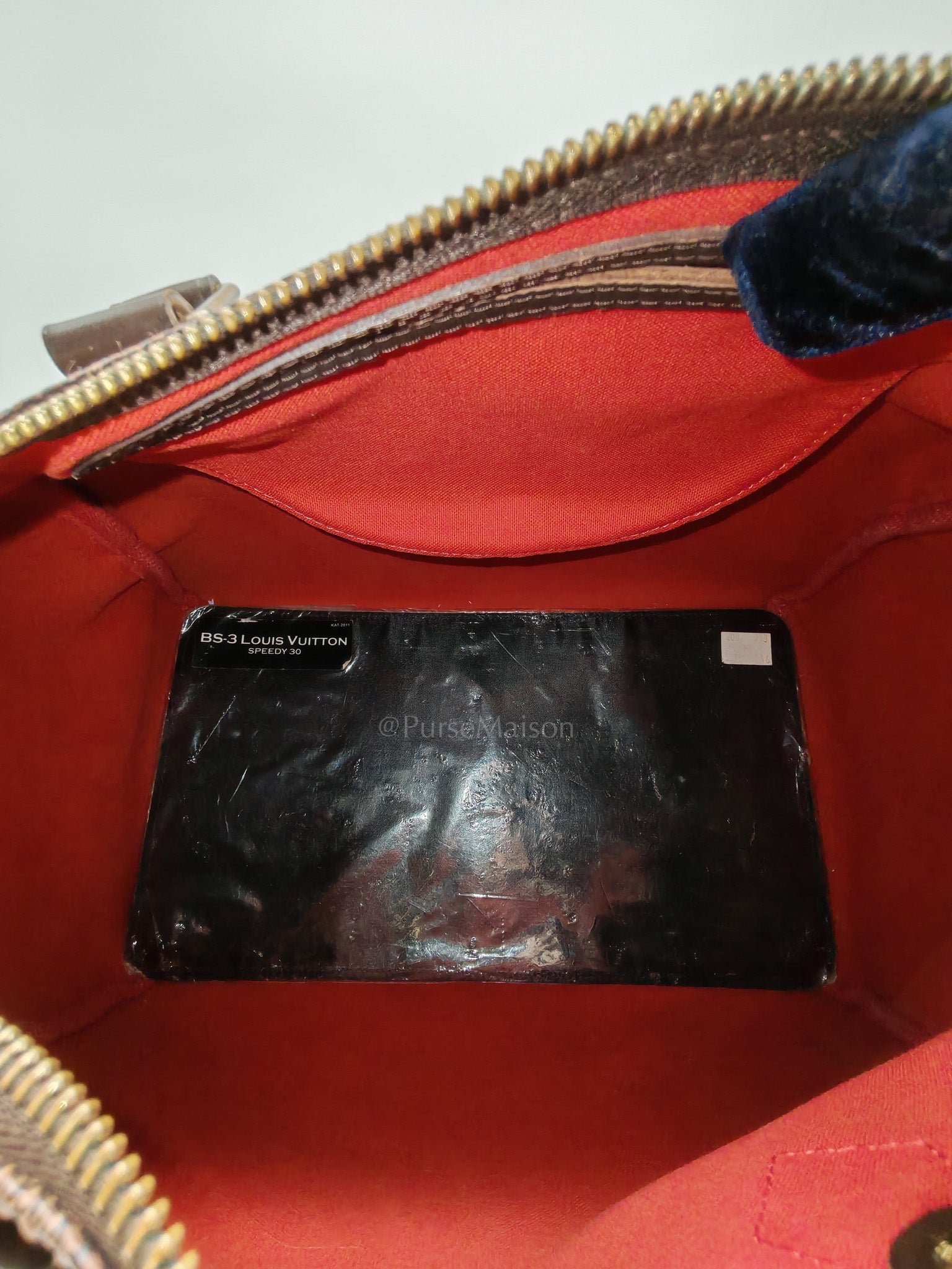 Louis Vuitton Speedy 30 in Damier Ebene Canvas (Date Code: DU0131)