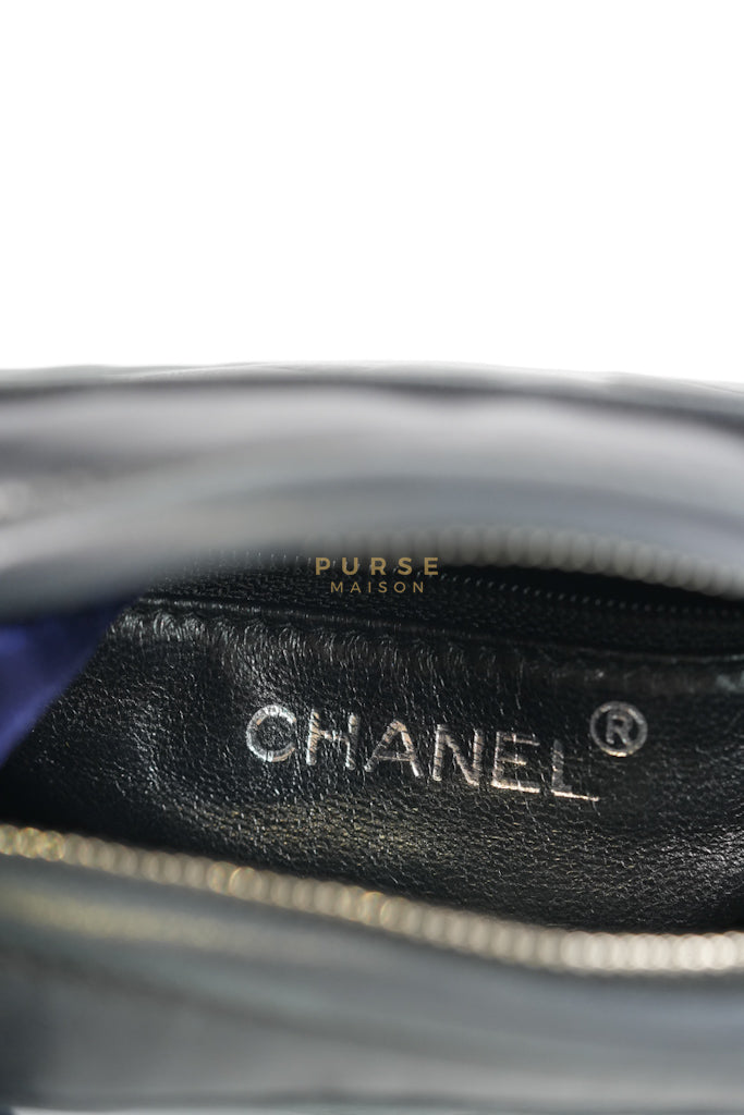 Square Camera Bag Vintage Quilted Lambskin Leather and Silver Hardware Series 4 | Purse Maison Luxury Bags Shop