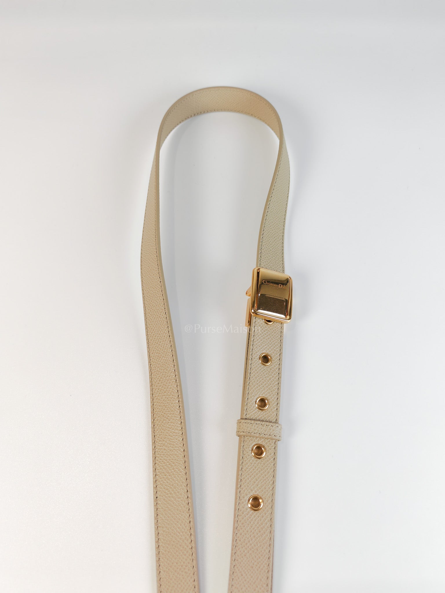 St Honoré Tote Bag Medium in Beige Grained Calfskin | Purse Maison Luxury Bags Shop