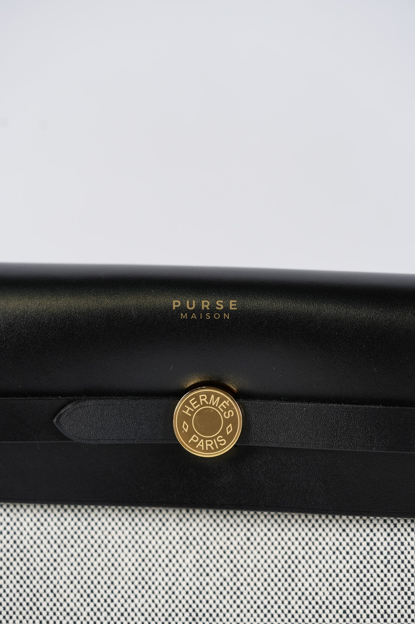 Mini Herbag Zip 20 in Viking/Vache Hunter Ecru & Gold Hardware Stamp K(2025) | Purse Maison Luxury Bags Shop