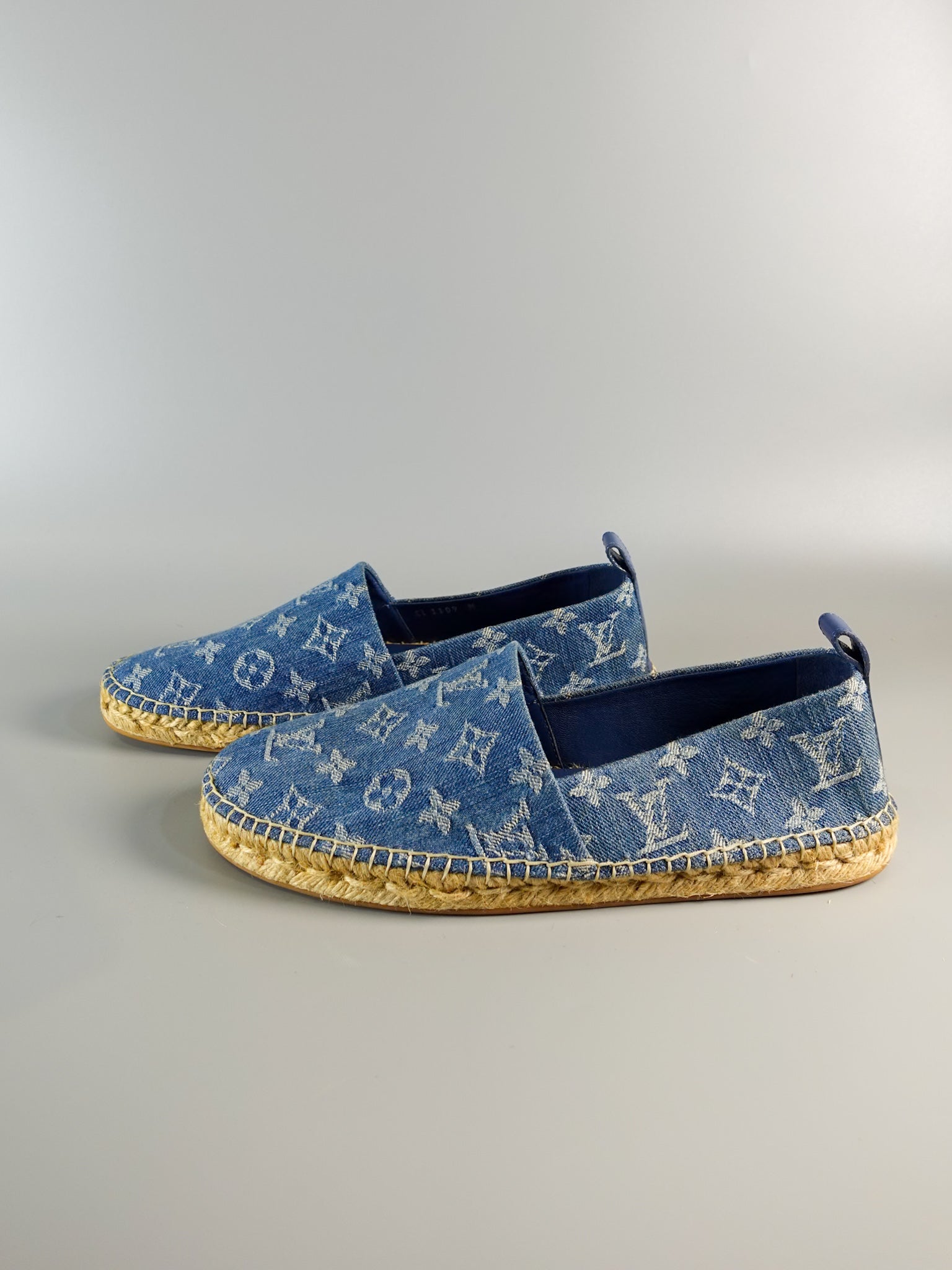 Starboard Denim Espadrille Slip On Shoes Size 40 (26cm) | Purse Maison Luxury Bags Shop