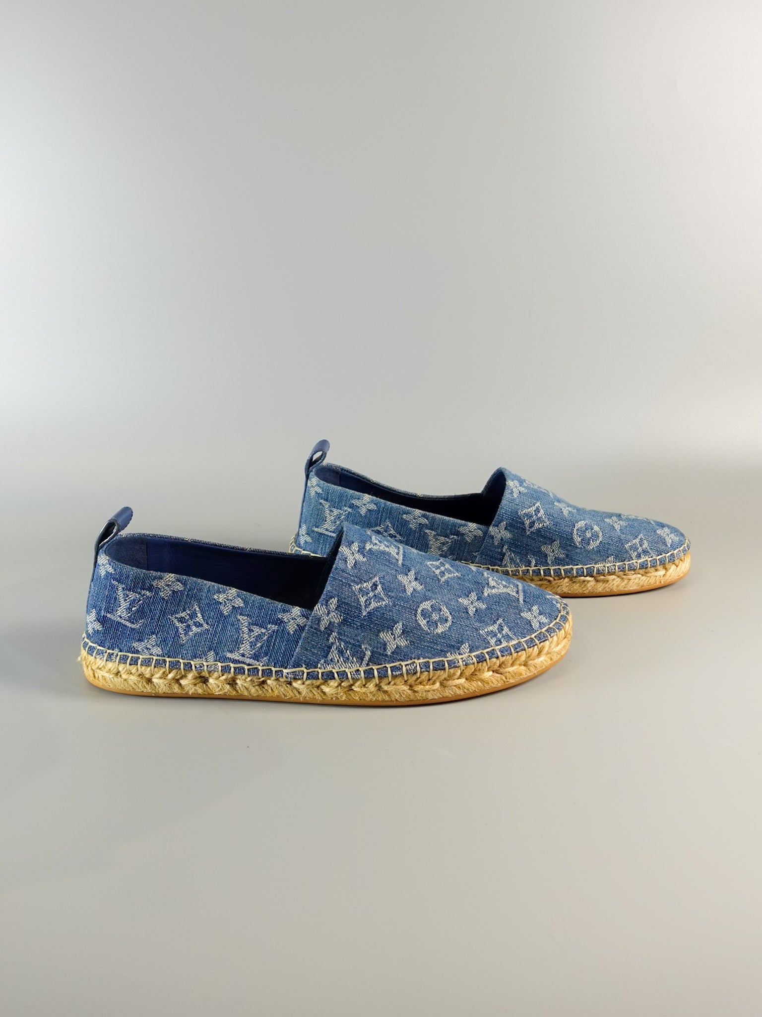 Starboard Denim Espadrille Slip On Shoes Size 40 (26cm) | Purse Maison Luxury Bags Shop