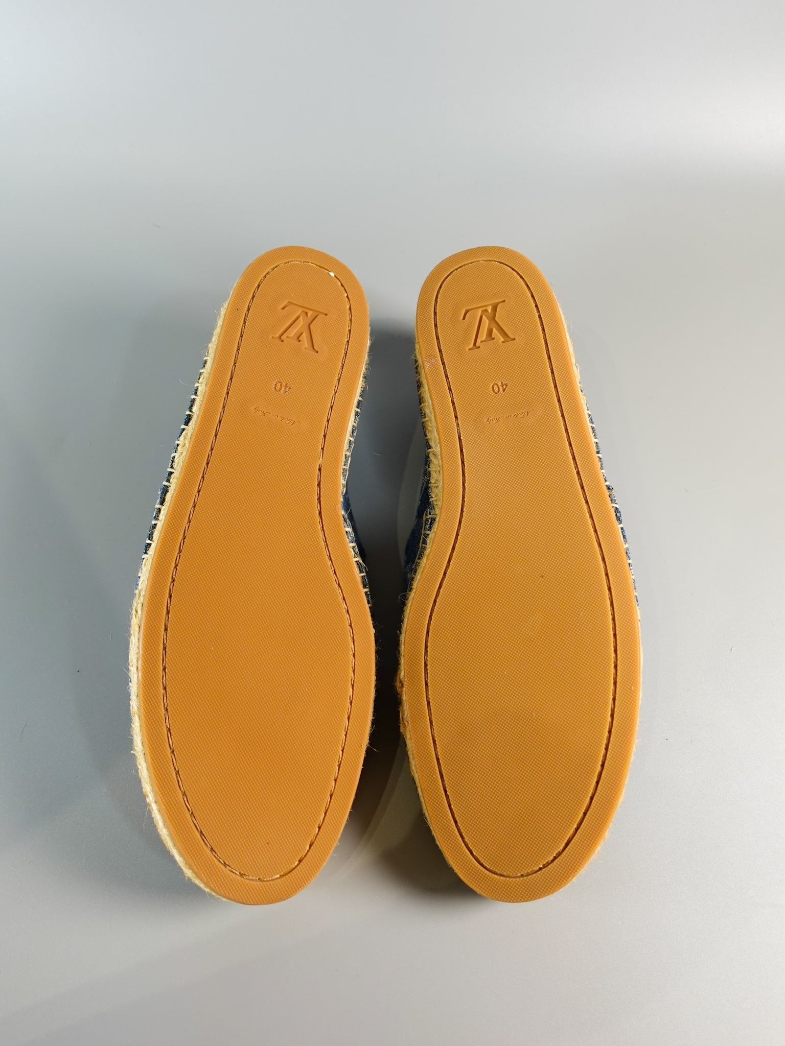 Starboard Denim Espadrille Slip On Shoes Size 40 (26cm) | Purse Maison Luxury Bags Shop