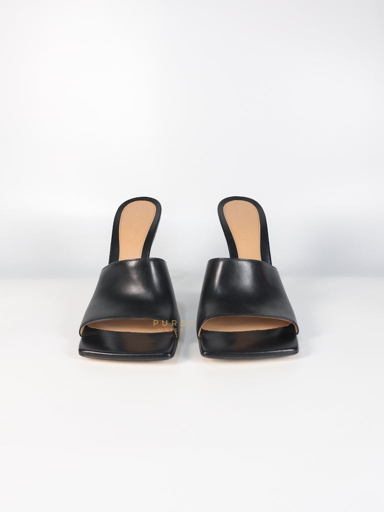 Stretch Mule Sandals Black in Lambskin Leather Size 39 EU (24.5 cm) | Purse Maison Luxury Bags Shop