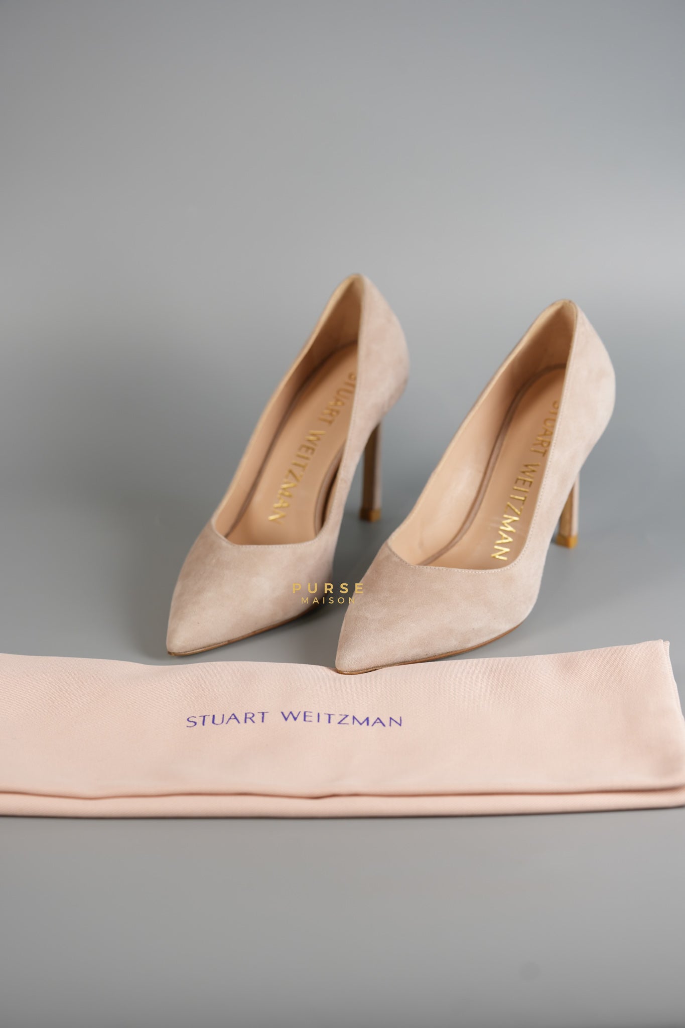 Stuart Weitzman Pumps in Cream Size 36 EU (23cm) | Purse Maison Luxury Bags Shop