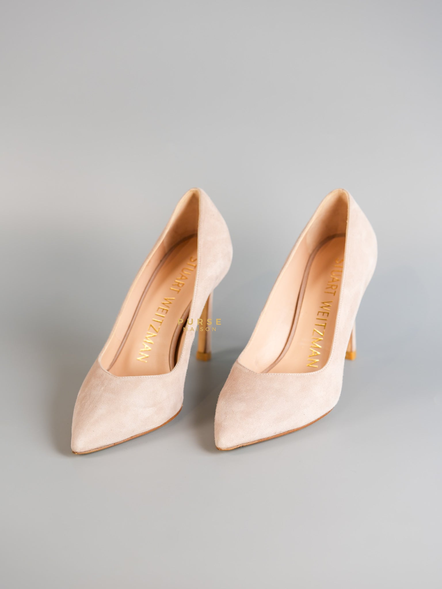 Cheap stuart weitzman suede pumps Outlet Online