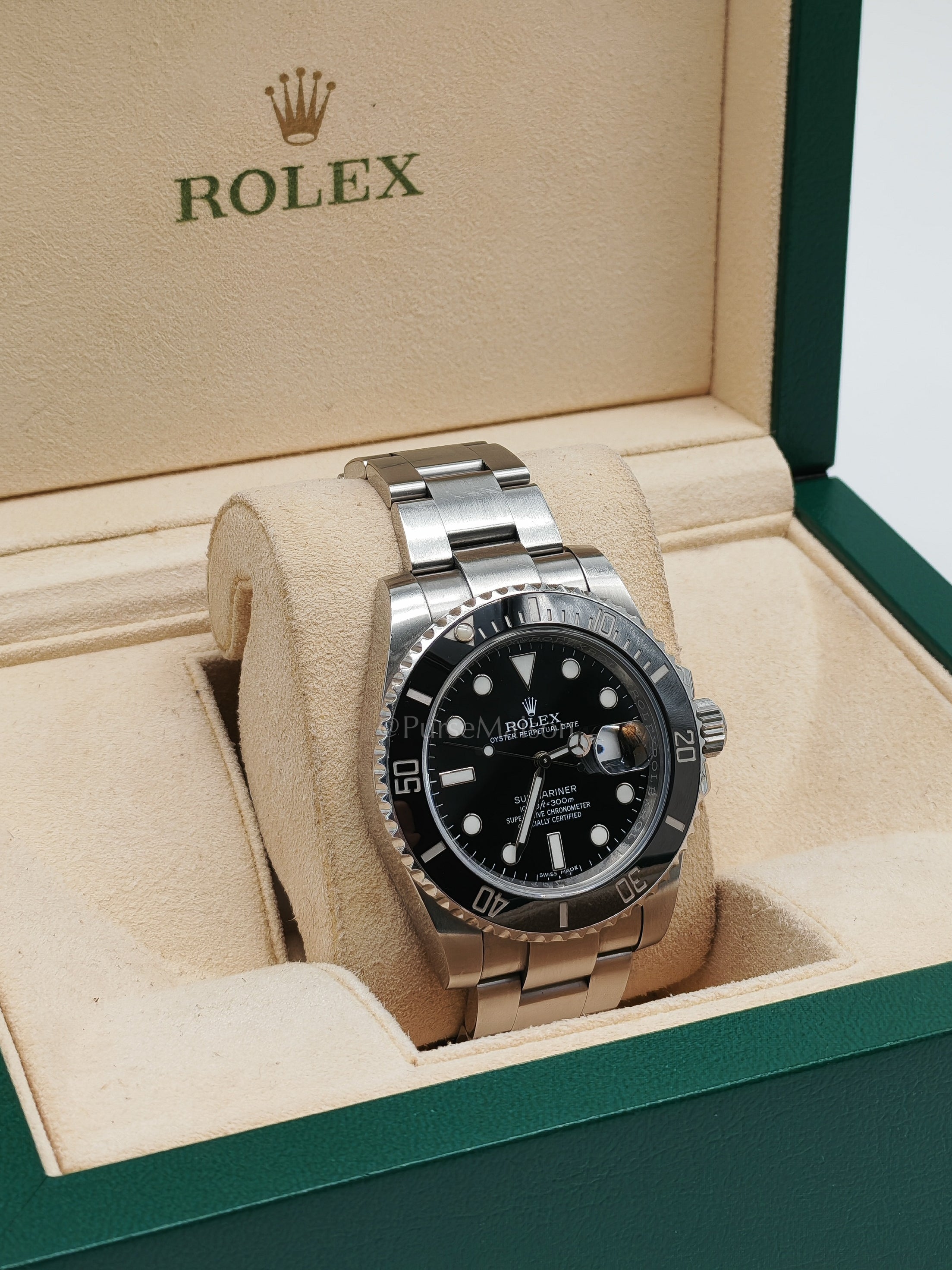 Submariner Oyster Perpetual Date 40mm Black Dial Stainless Steel (Reference No. 116610LN) | Purse Maison Luxury Bags Shop