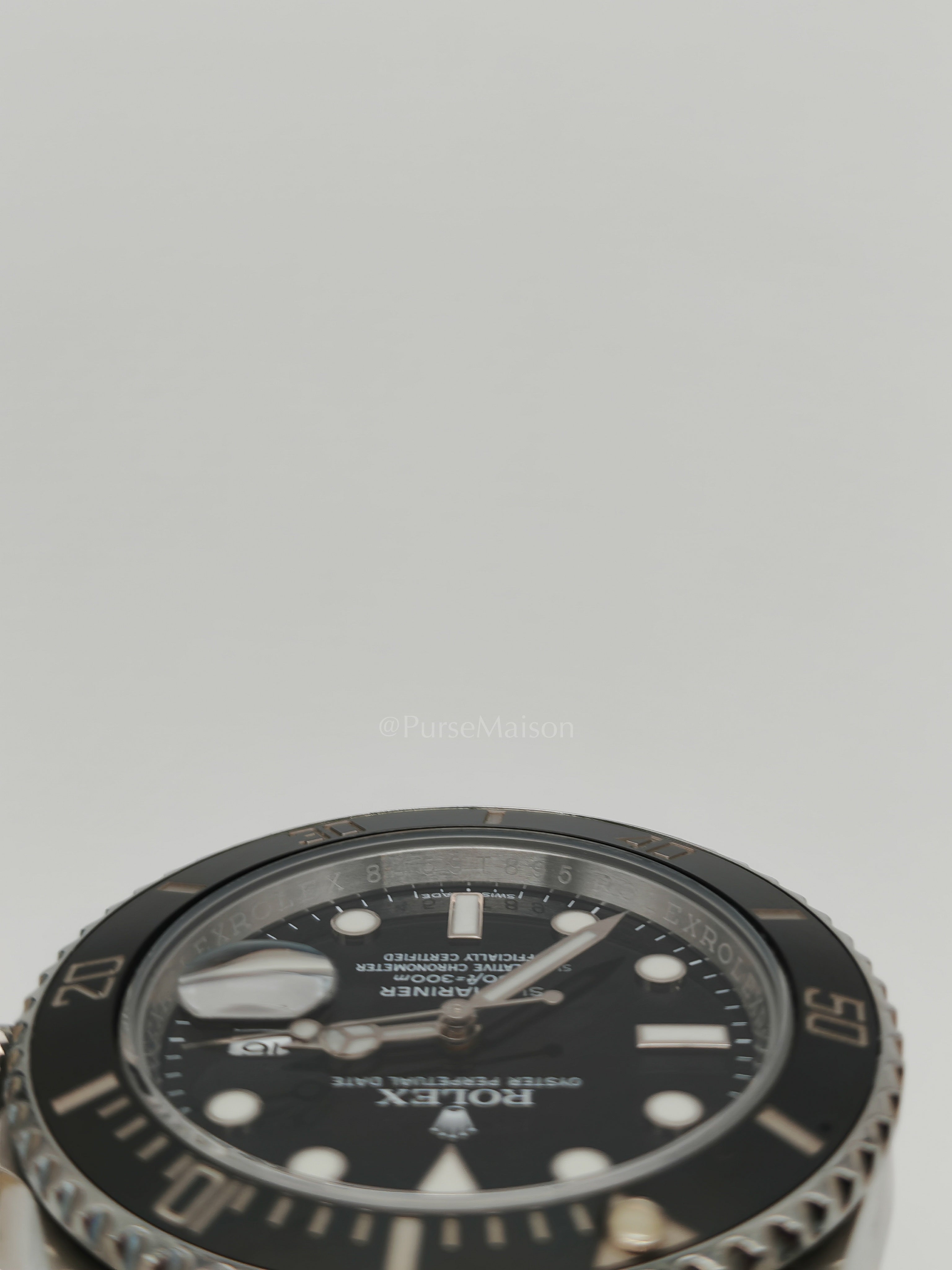 Submariner Oyster Perpetual Date 40mm Black Dial Stainless Steel (Reference No. 116610LN) | Purse Maison Luxury Bags Shop