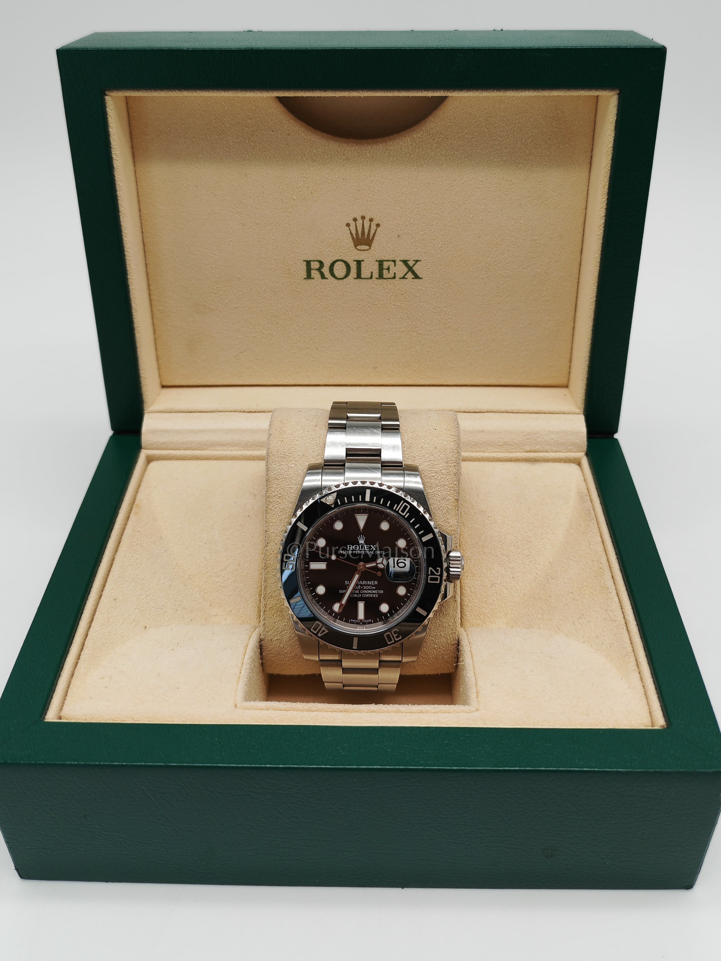 Submariner Oyster Perpetual Date 40mm Black Dial Stainless Steel (Reference No. 116610LN) | Purse Maison Luxury Bags Shop