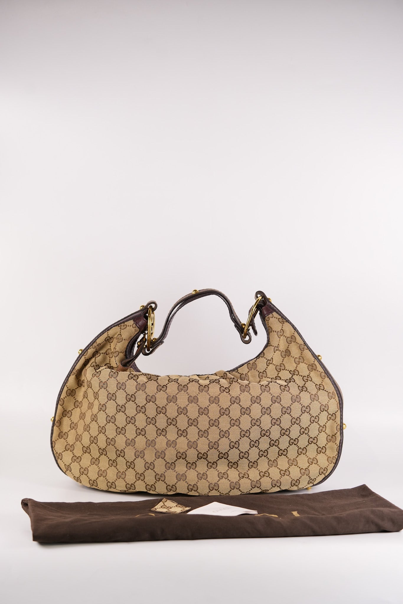 Sukey Hobo Bag in Monogram Canvas Shoulder Bag | Purse Maison Luxury Bags Shop