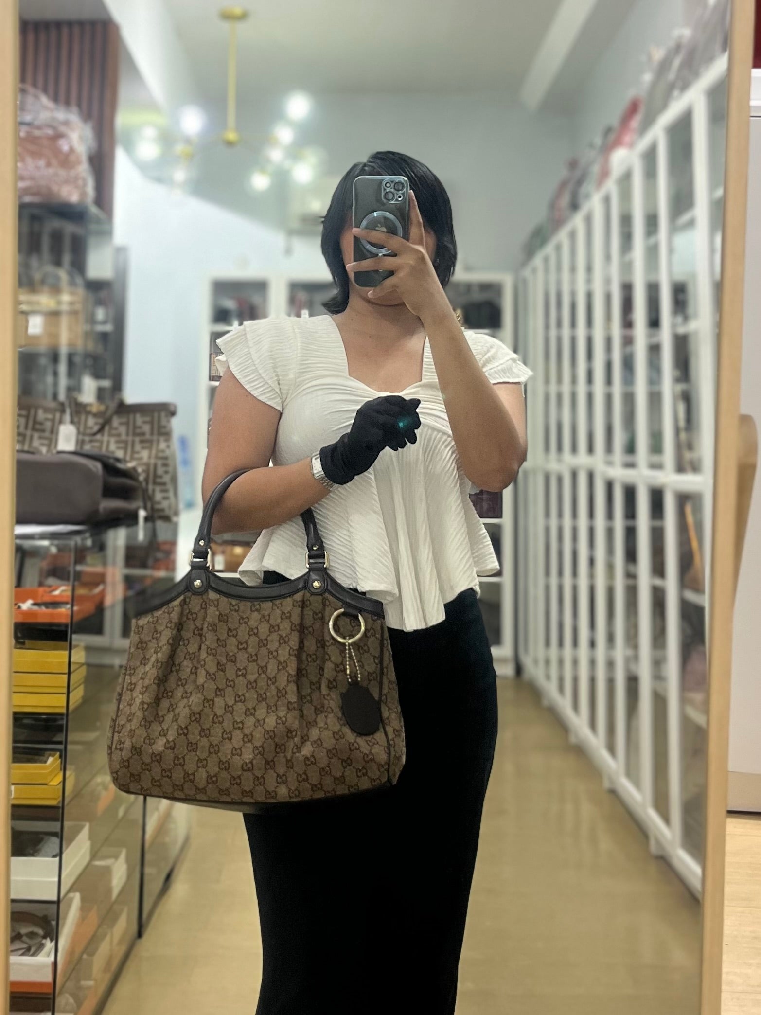Sukey Monogram Hobo Bag | Purse Maison Luxury Bags Shop