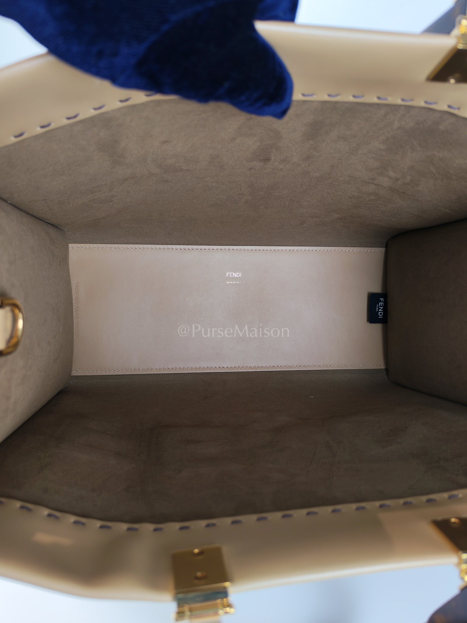 Sunshine Medium in Beige Smooth Calfskin Leather Tote Bag | Purse Maison Luxury Bags Shop