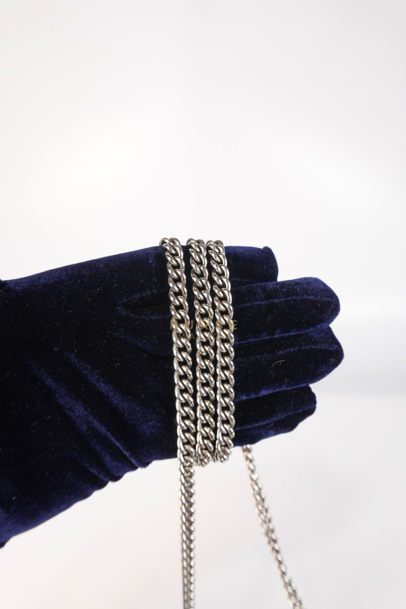 Super Mini Dionysus Blue Velvet Suede Leather Chain Bag | Purse Maison Luxury Bags Shop