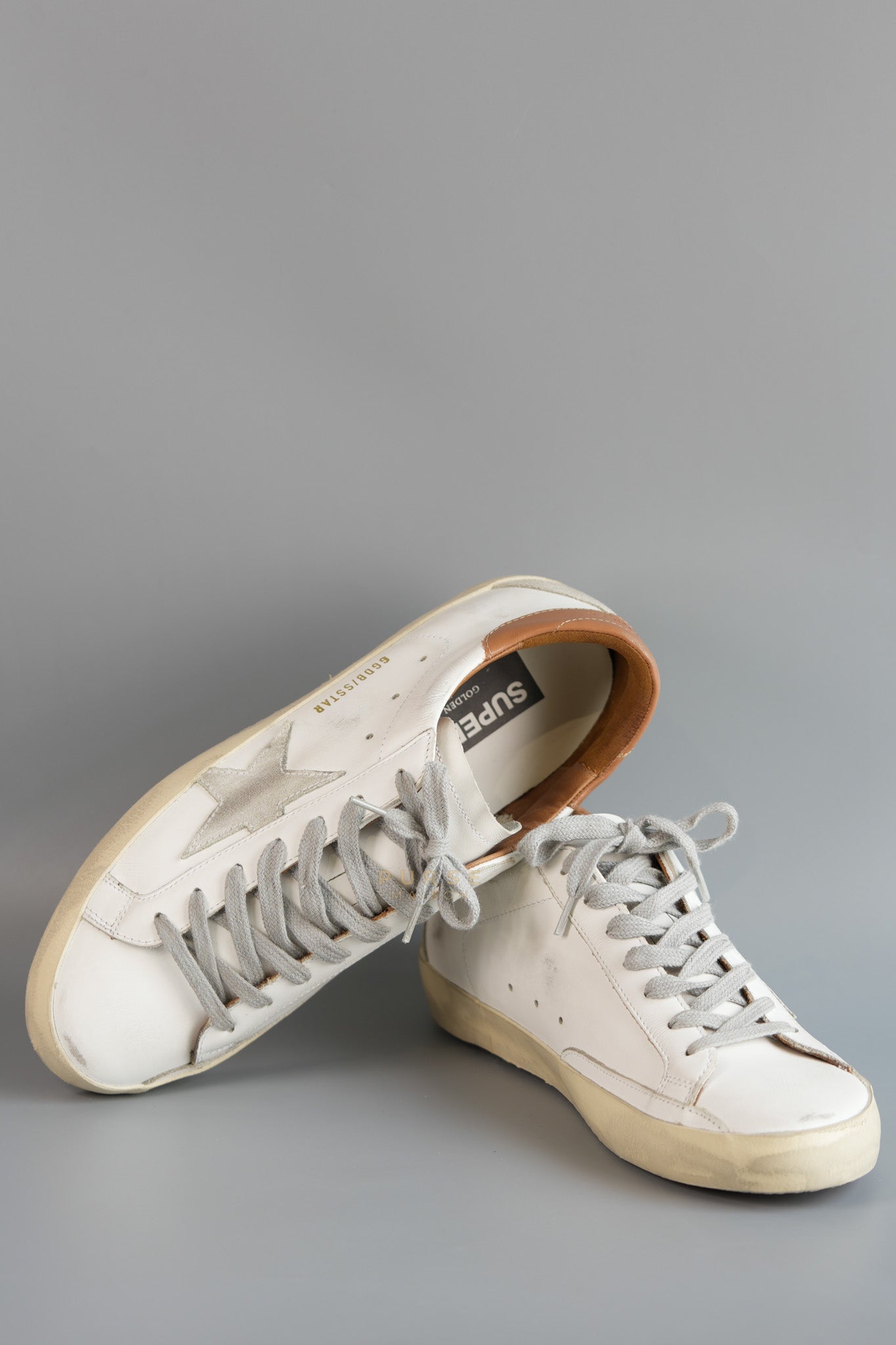 Super Star Classic Both Super White Ice/Light Brown 41 EU (26 cm) | Purse Maison Luxury Bags Shop