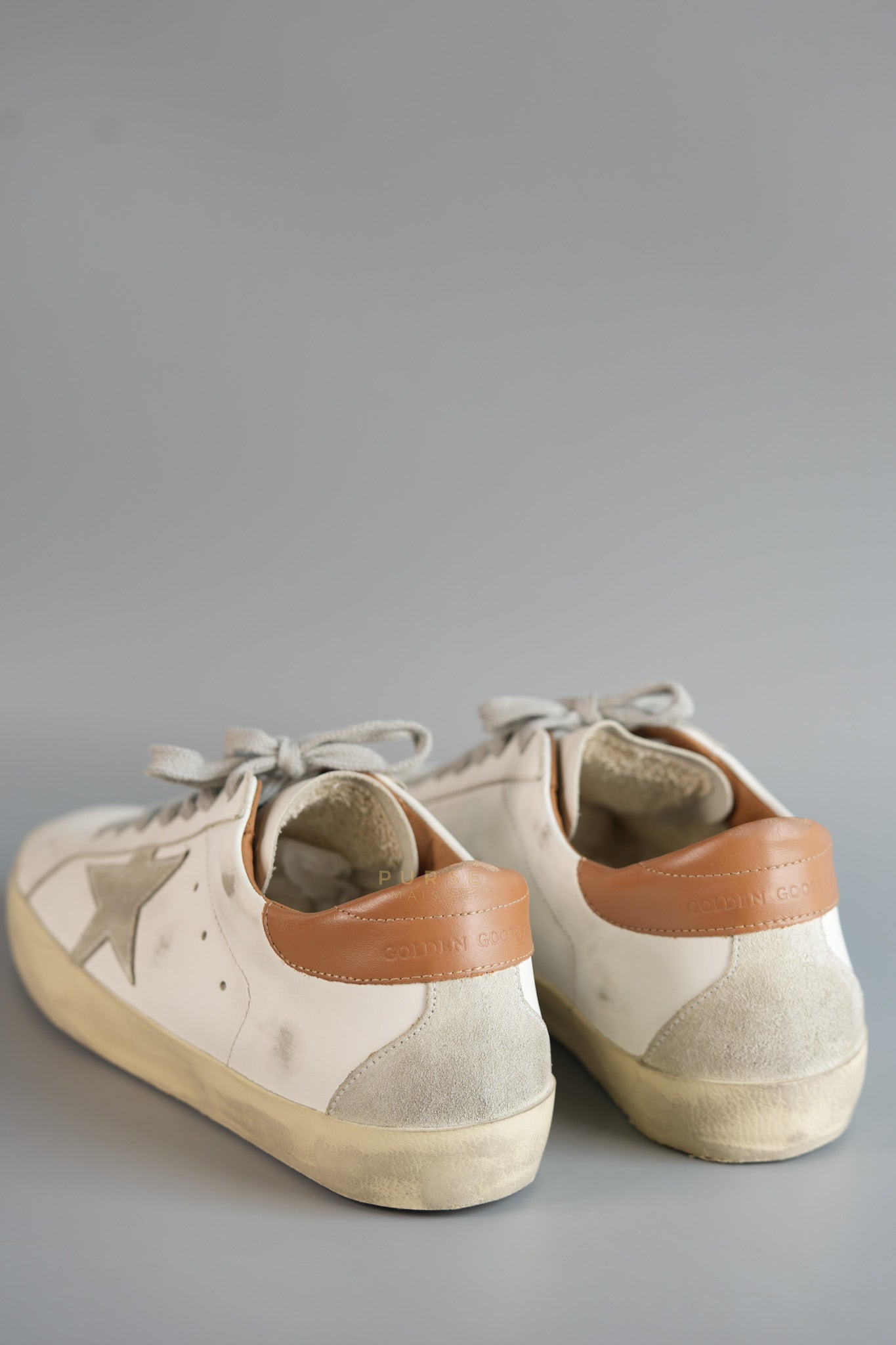 Super Star Classic Both Super White Ice/Light Brown 41 EU (26 cm) | Purse Maison Luxury Bags Shop