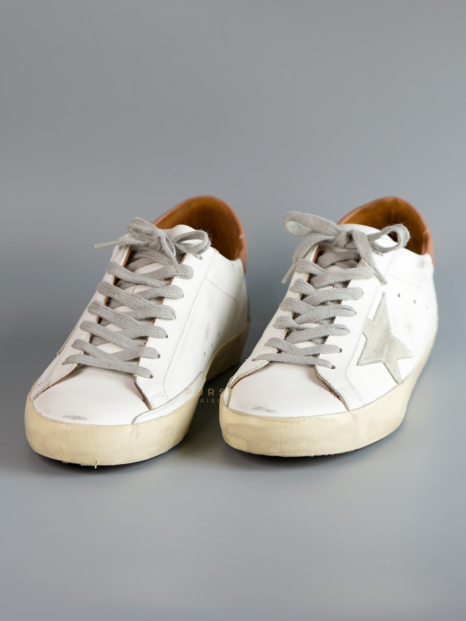 Super Star Classic Both Super White Ice/Light Brown 41 EU (26 cm) | Purse Maison Luxury Bags Shop
