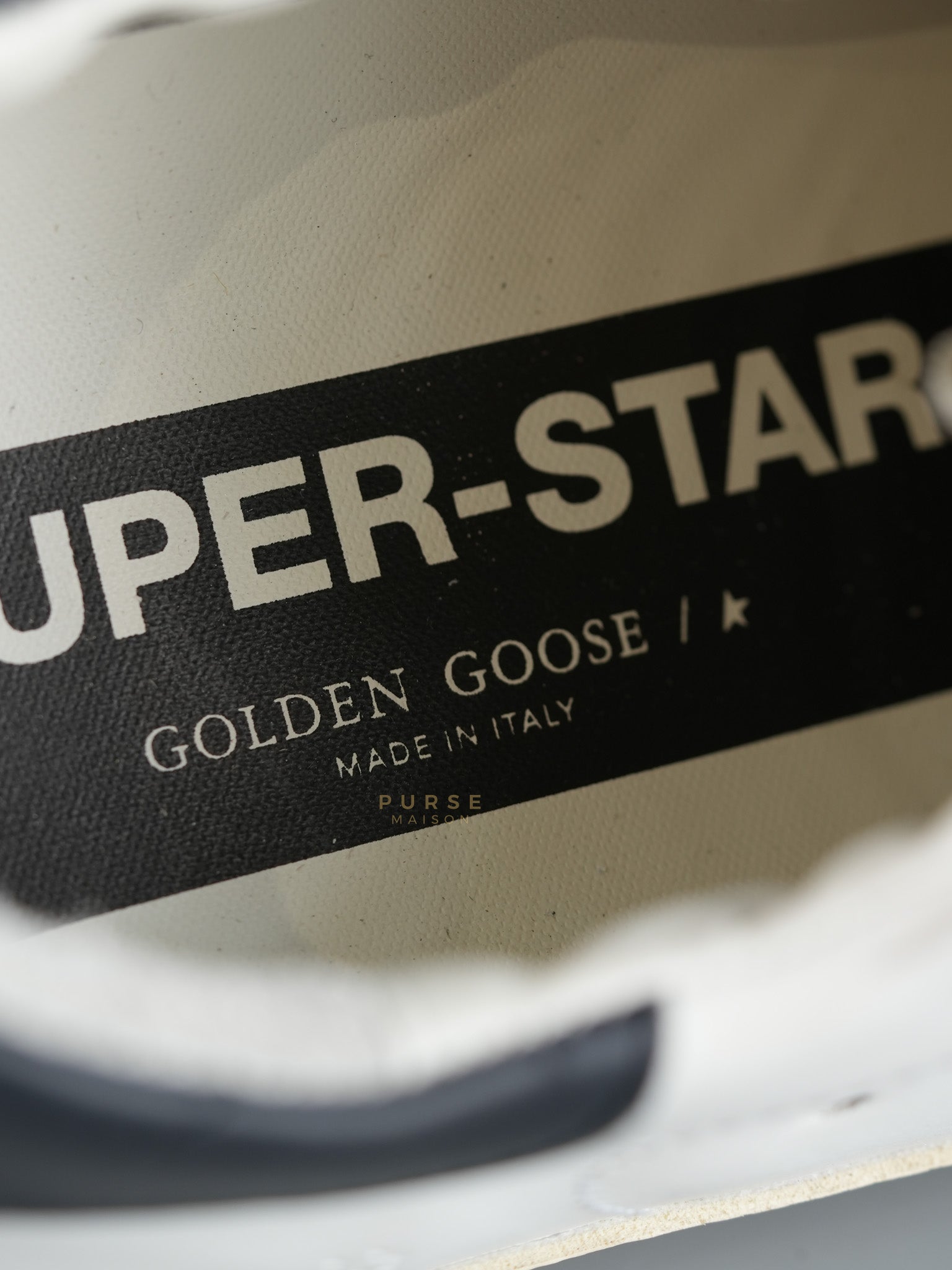 Superstar Classic Suede Toe Leather Quarter and Star Tejus Print White Taupe Black 40 EU (25.5 cm) | Purse Maison Luxury Bags Shop