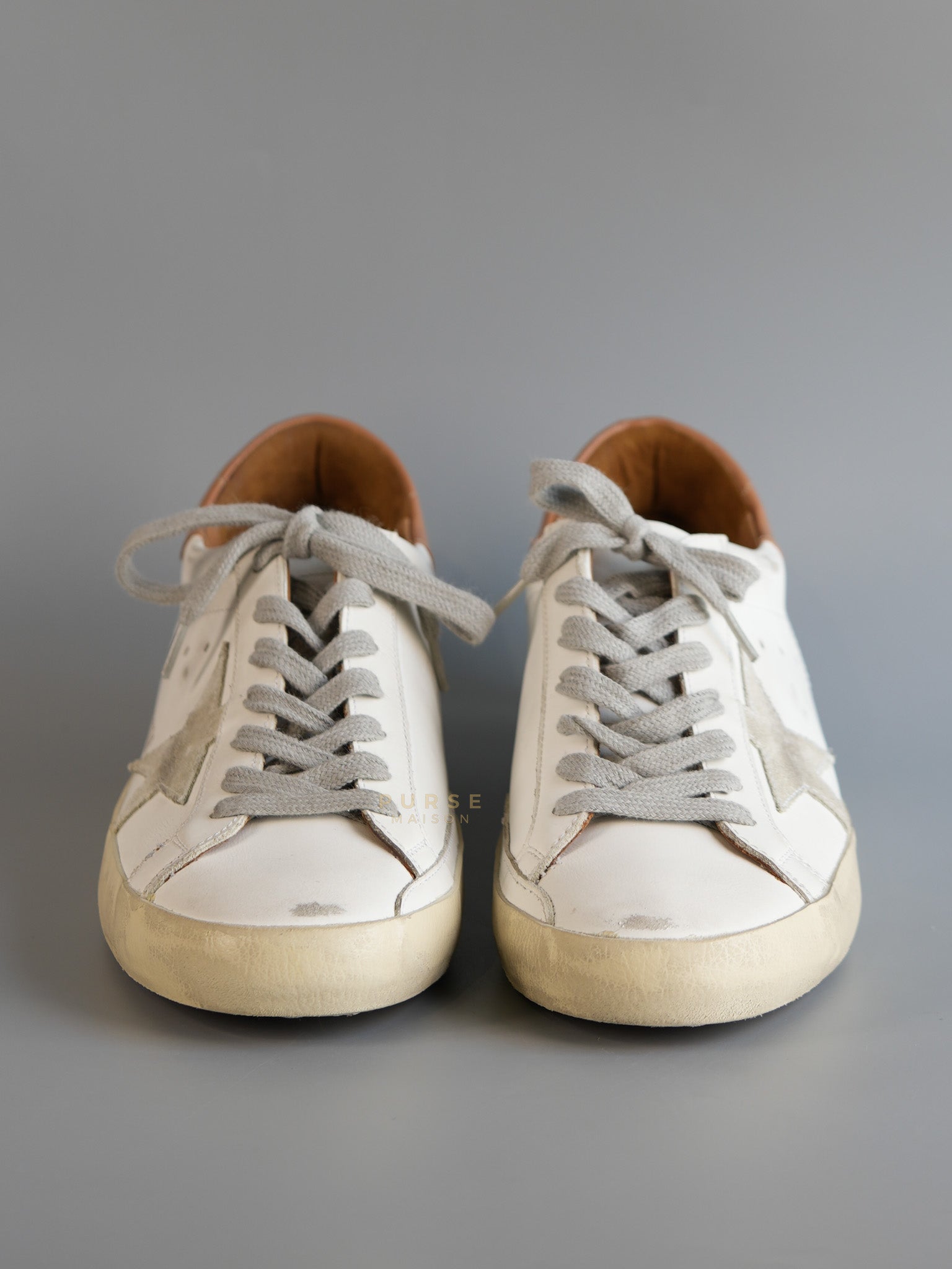 Superstar Classic With Spur White Ice Light Brown 41 EU (25.5cm) | Purse Maison Luxury Bags Shop