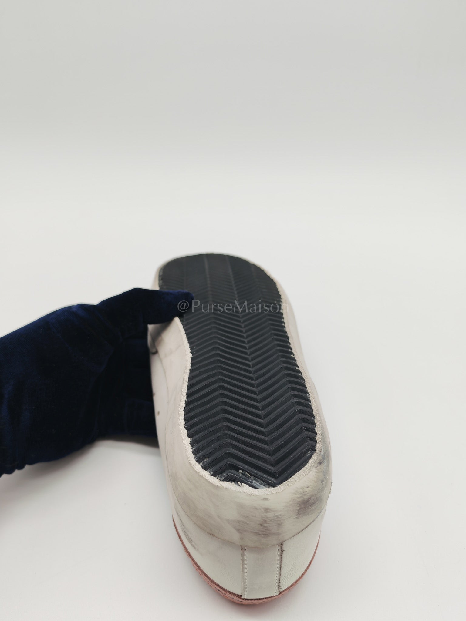 Superstar Sneakers and Pink Crocodile Effect-Leather Heel Counter Size 40 EU(26cm) | Purse Maison Luxury Bags Shop