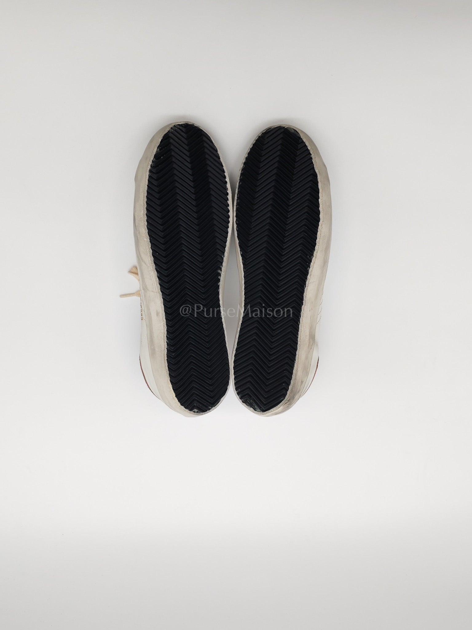 Superstar Sneakers and Pink Crocodile Effect-Leather Heel Counter Size 40 EU(26cm) | Purse Maison Luxury Bags Shop