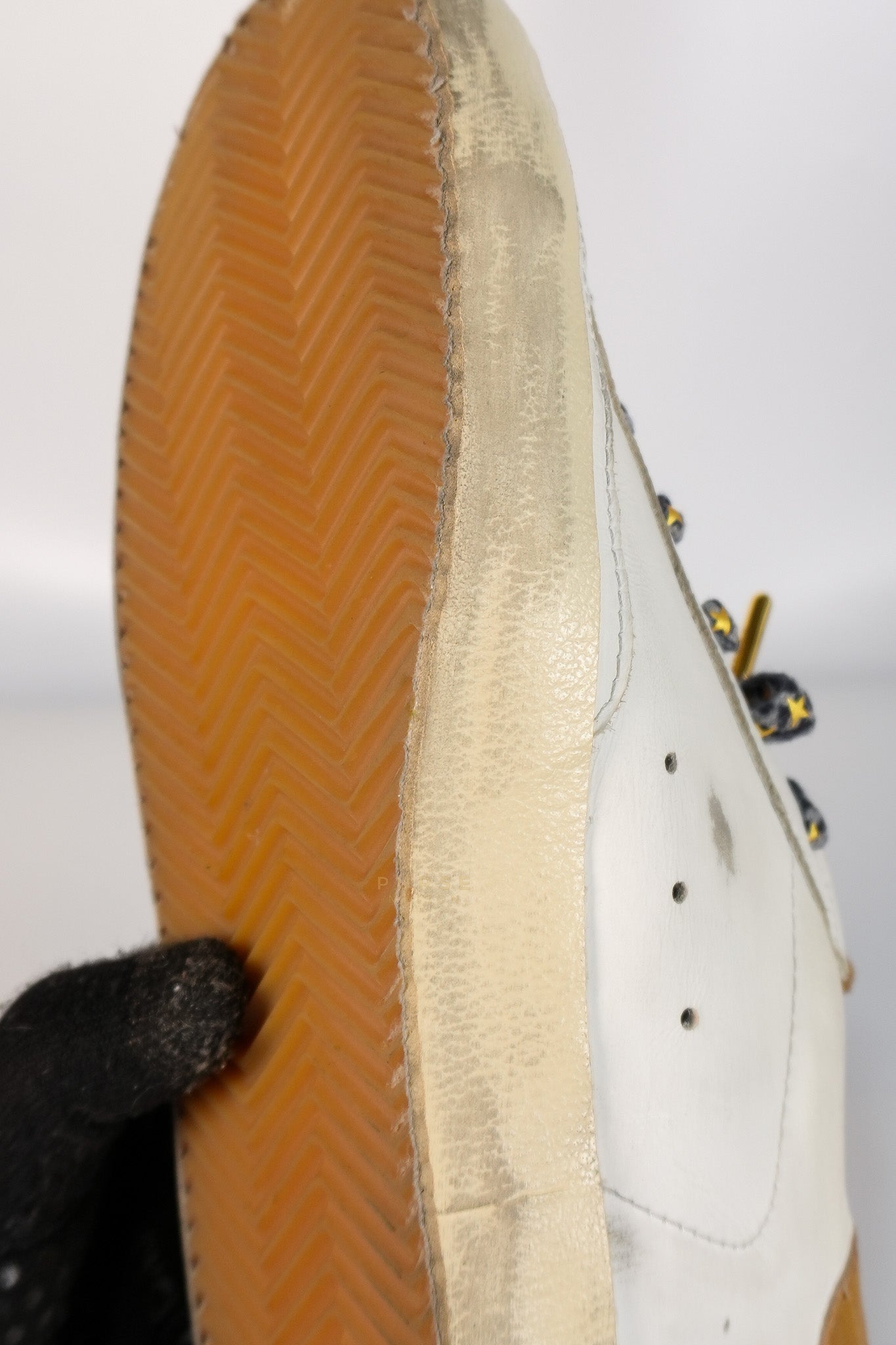 Superstar White Brown Size 39 EU (24.5cm) | Purse Maison Luxury Bags Shop