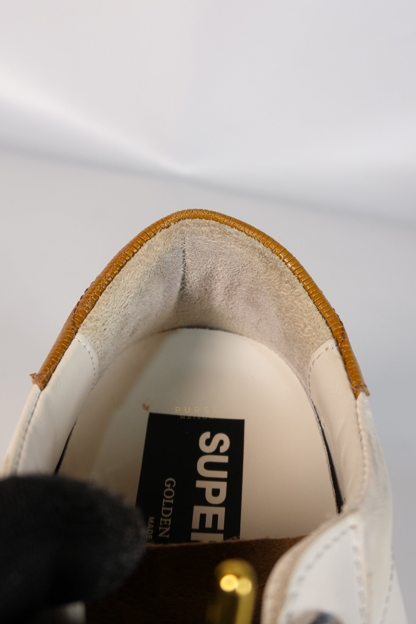 Superstar White Brown Size 39 EU (24.5cm) | Purse Maison Luxury Bags Shop