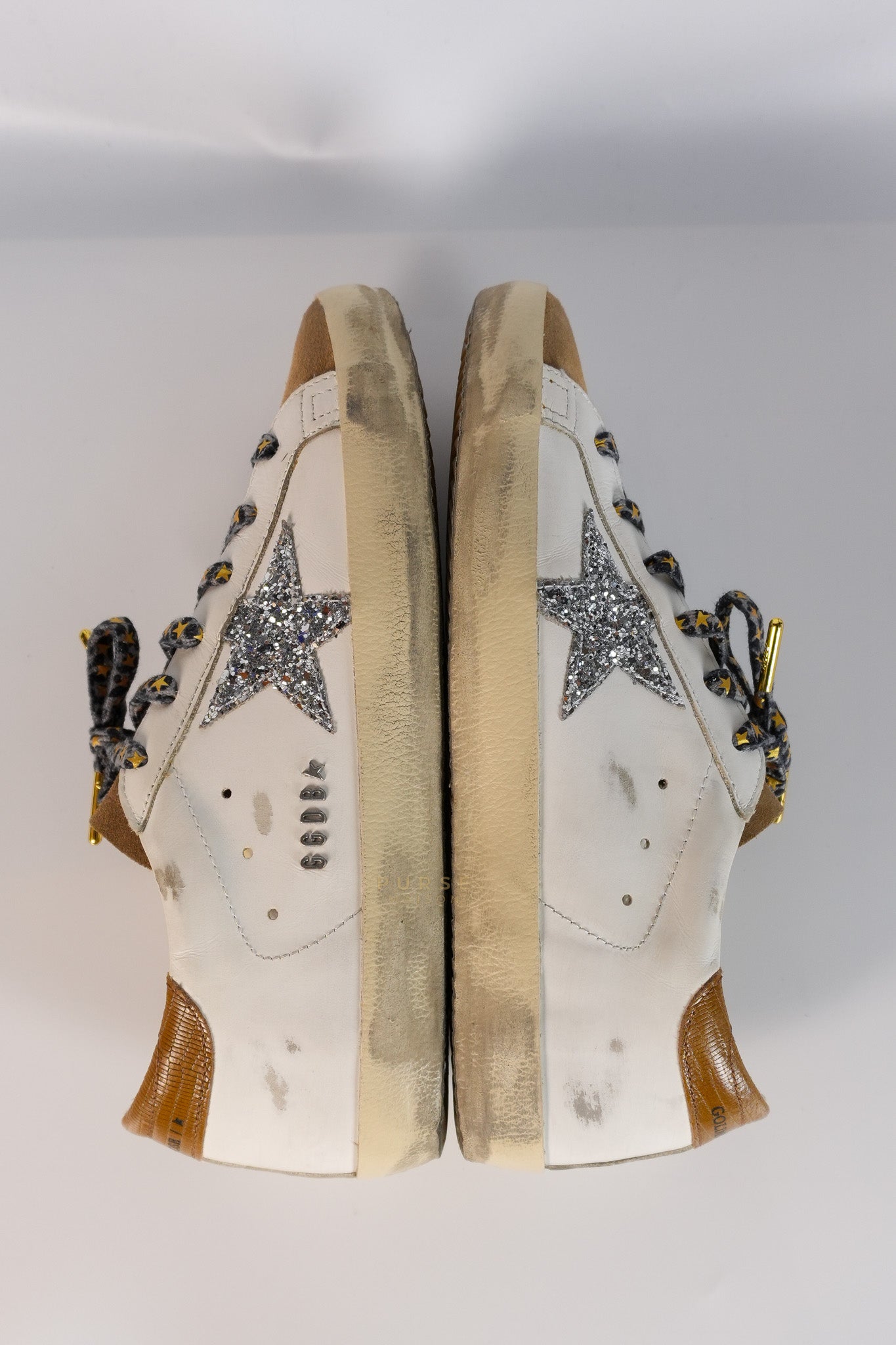 Superstar White Brown Size 39 EU (24.5cm) | Purse Maison Luxury Bags Shop