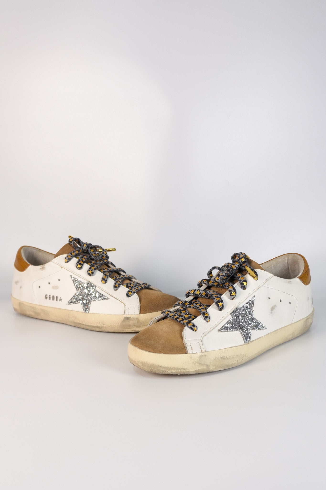 Superstar White Brown Size 39 EU (24.5cm) | Purse Maison Luxury Bags Shop