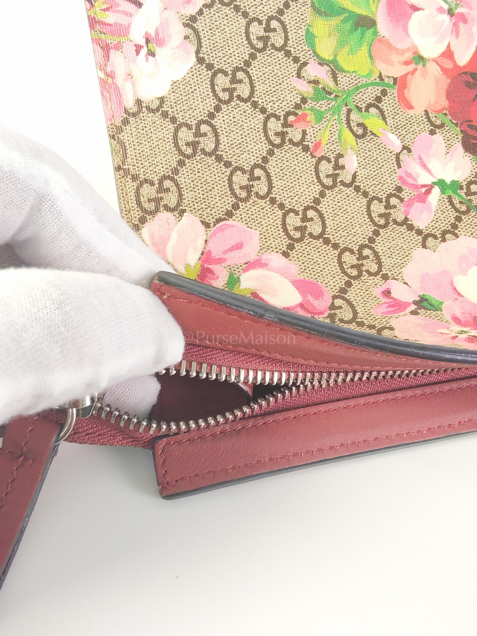 Supreme Canvas Blooms Cosmetic Pouch | Purse Maison Luxury Bags Shop