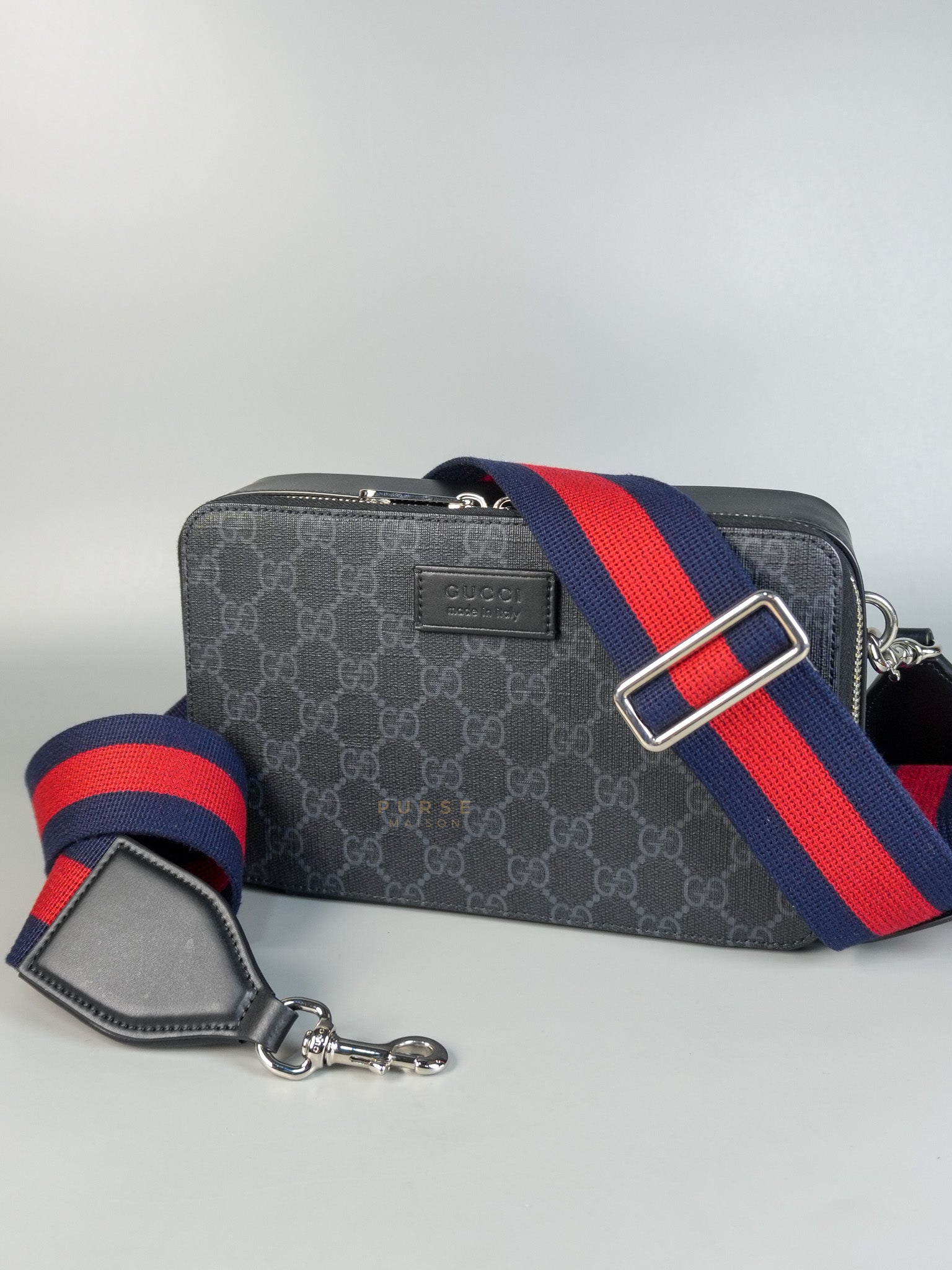 Supreme Canvas Two-Way Clutch Bag | Purse Maison Luxury Bags Shop