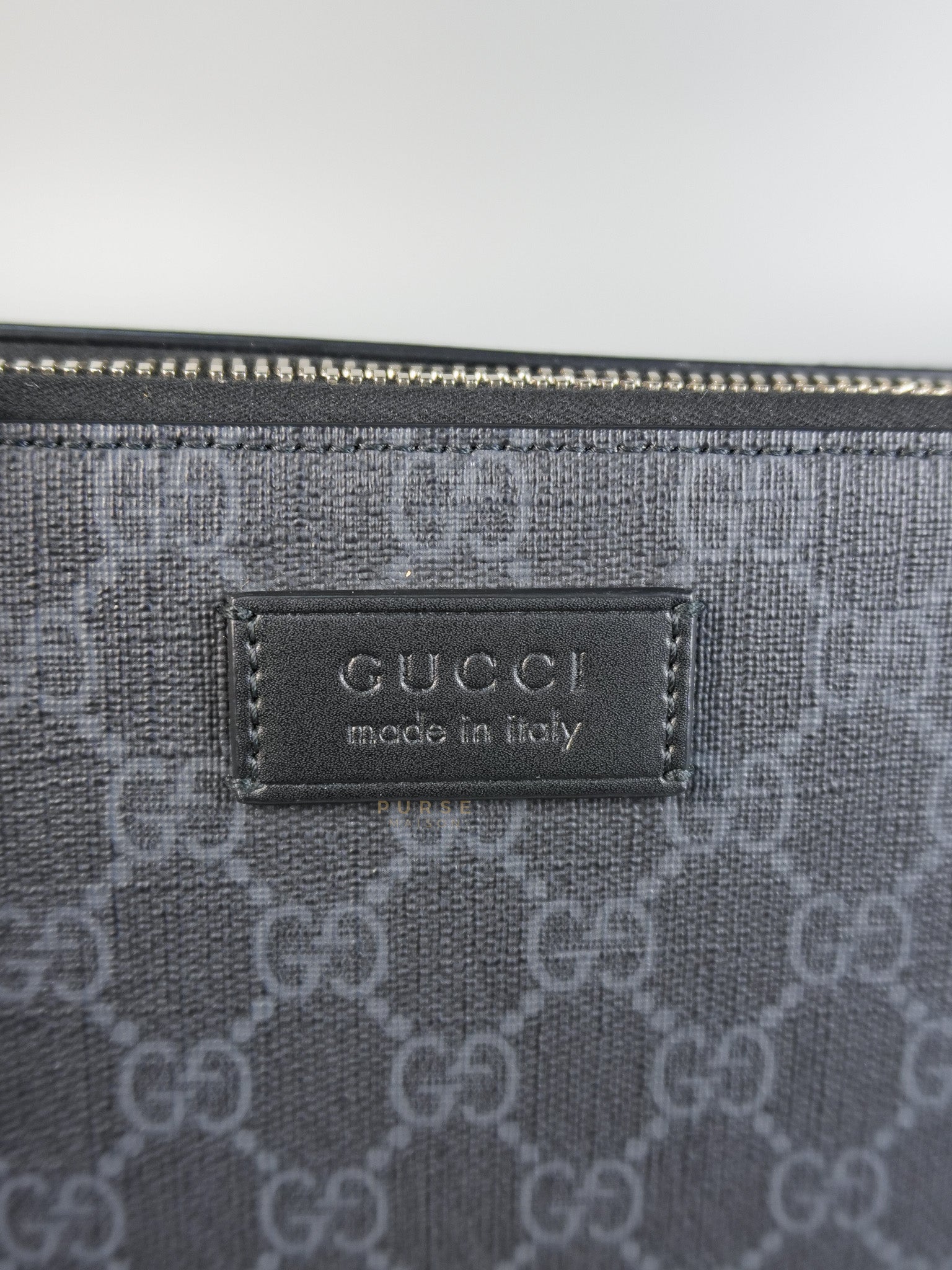 Supreme Canvas Two-Way Clutch Bag | Purse Maison Luxury Bags Shop