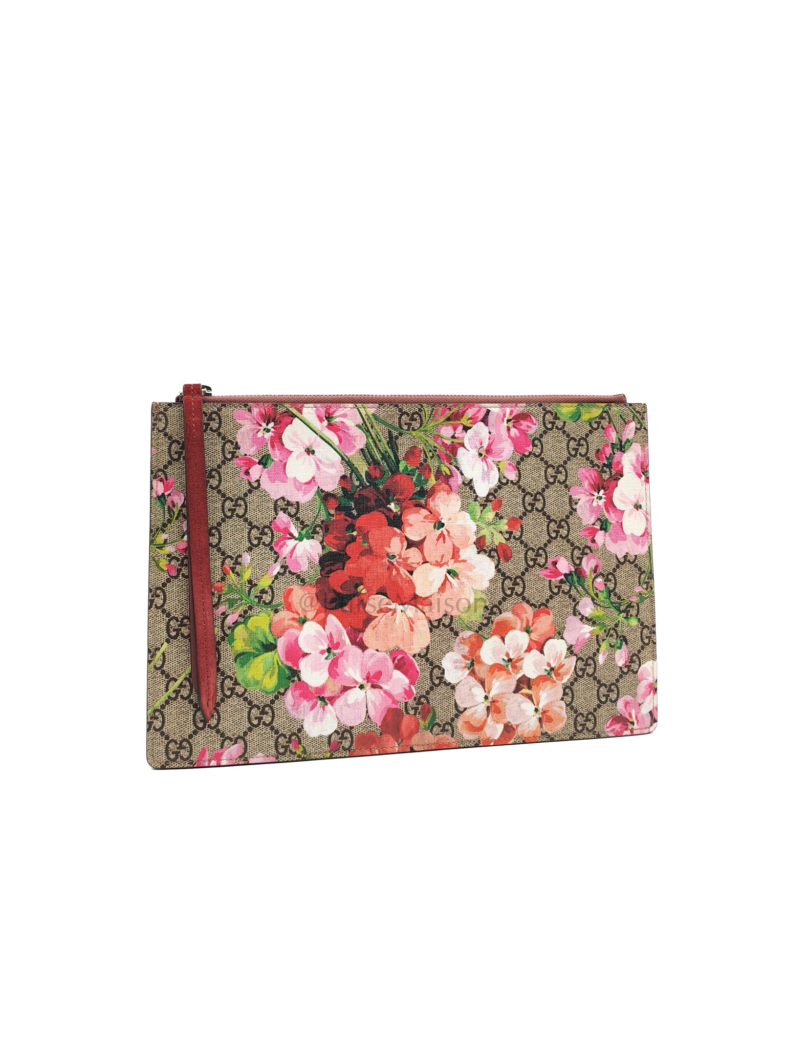 Supreme Floral Canvas Zip Clutch | Purse Maison Luxury Bags Shop
