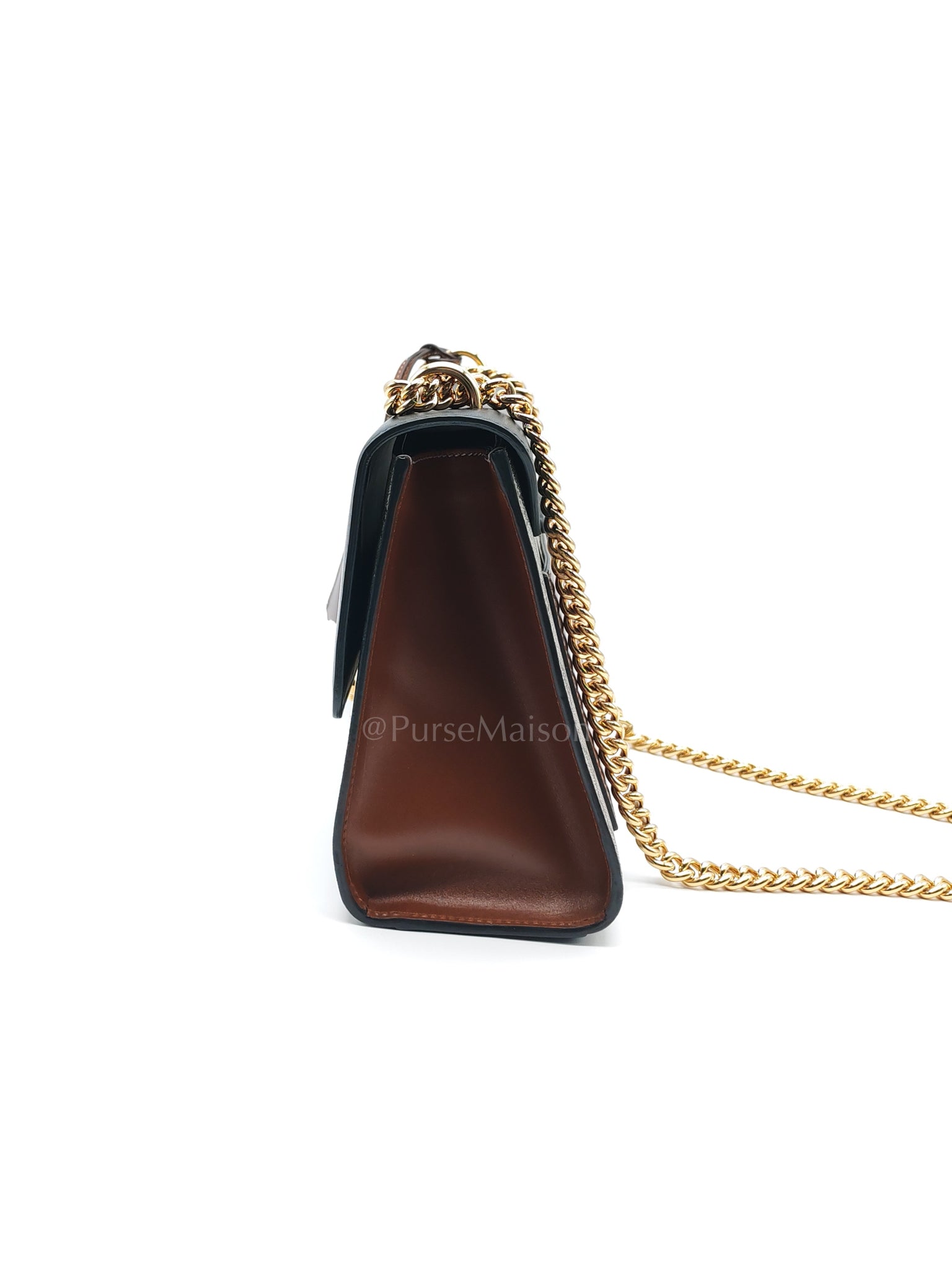 Supreme Padlock Medium Shoulder Bag in GG Supreme Canvas & Gold Hardware | Purse Maison Luxury Bags Shop